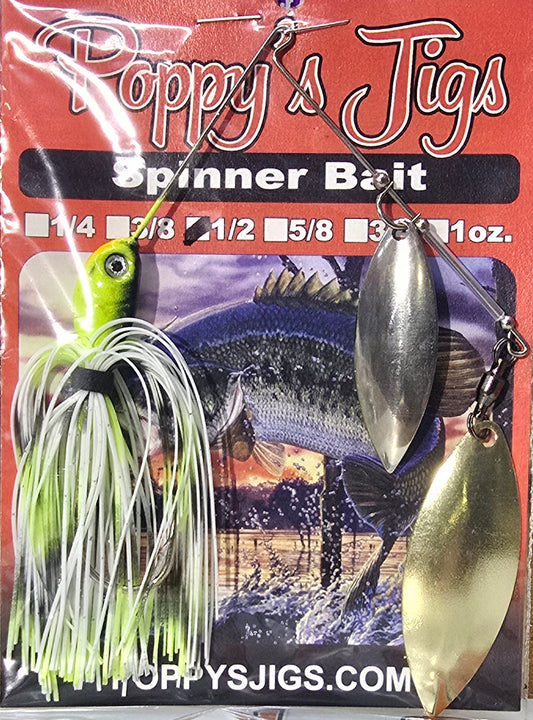 Spinnerbait (Gold Double Willow)